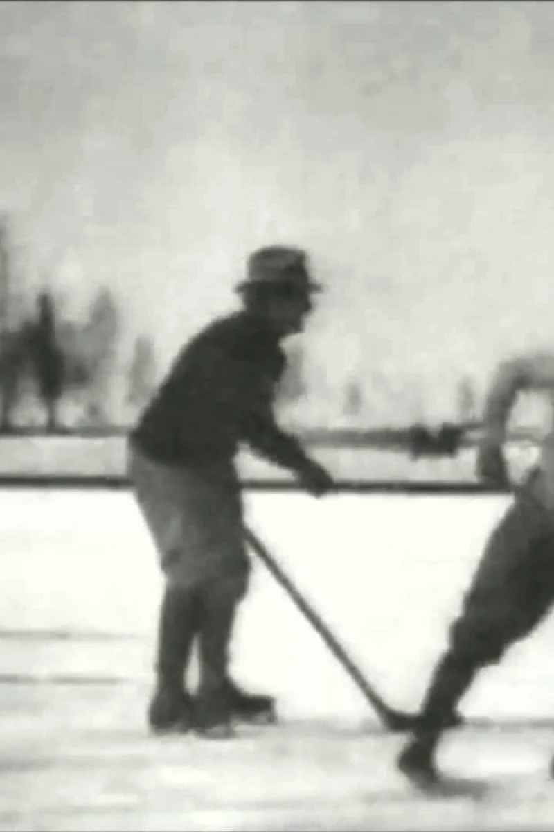 Hockey Match on the Ice Cartaz