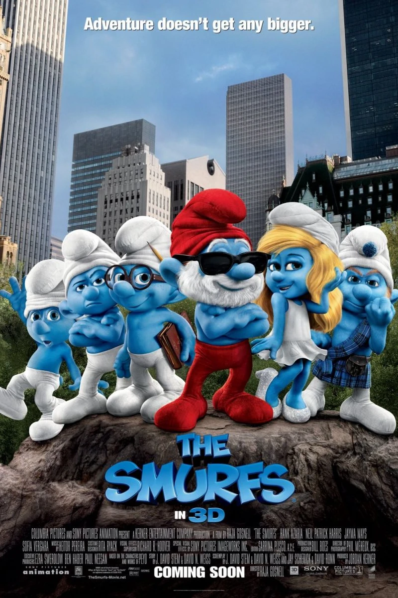 The Smurfs Cartaz