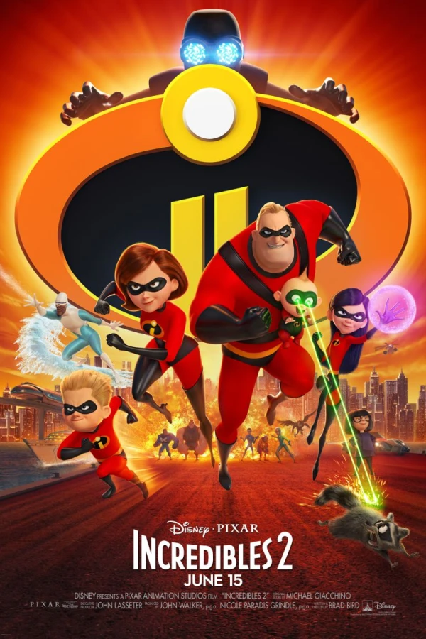 The Incredibles 2: Os Super-Heróis Cartaz