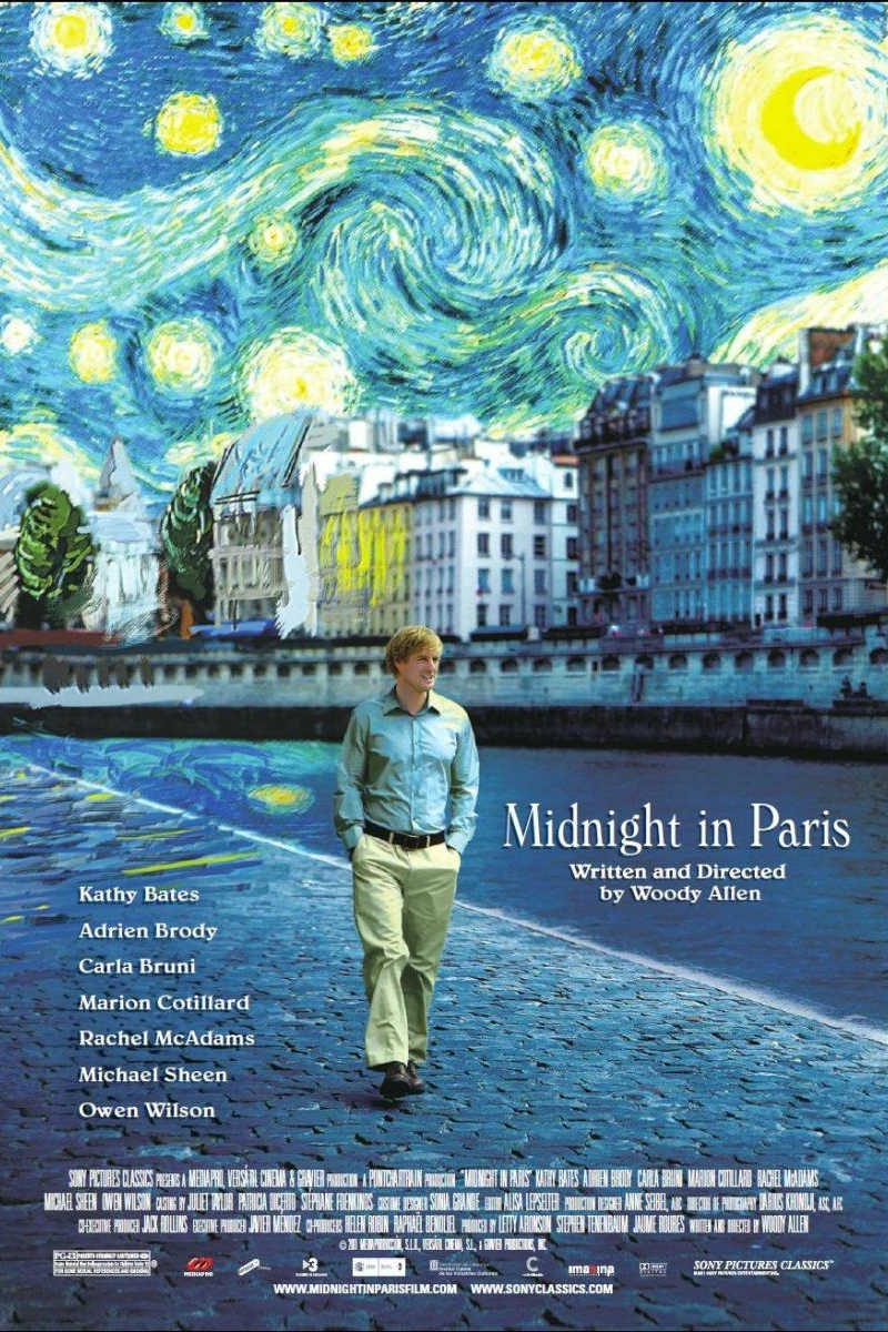 Midnight in Paris Cartaz