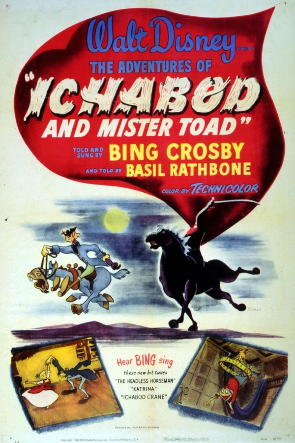 The Adventures of Ichabod and Mr. Toad Cartaz