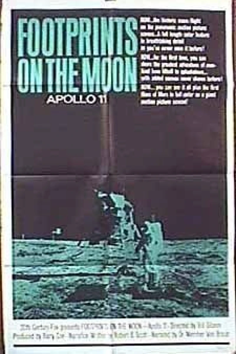 Footprints on the Moon: Apollo 11 Cartaz
