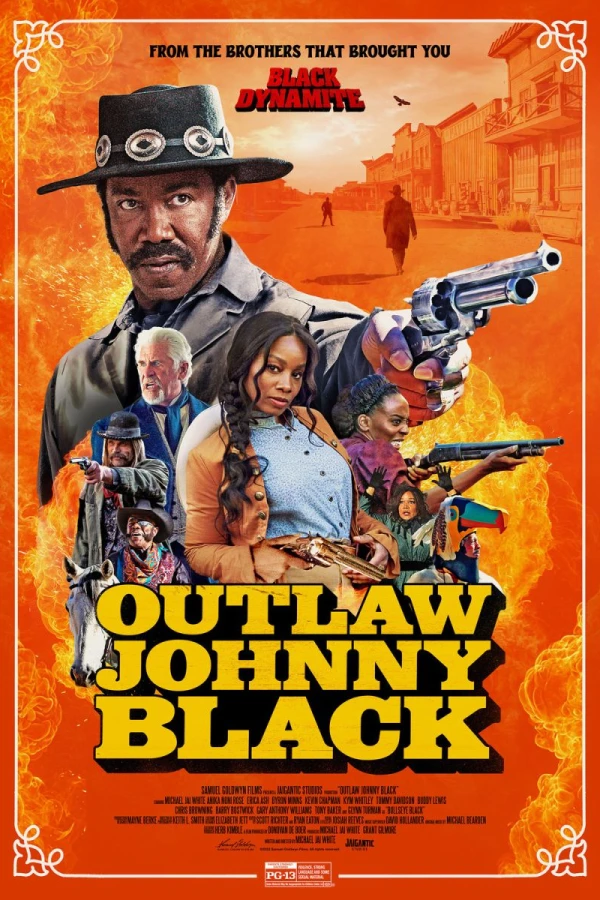 Outlaw Johnny Black Cartaz